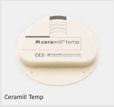 Ceramill Temp - light (stained PMMA) 71x13 mm