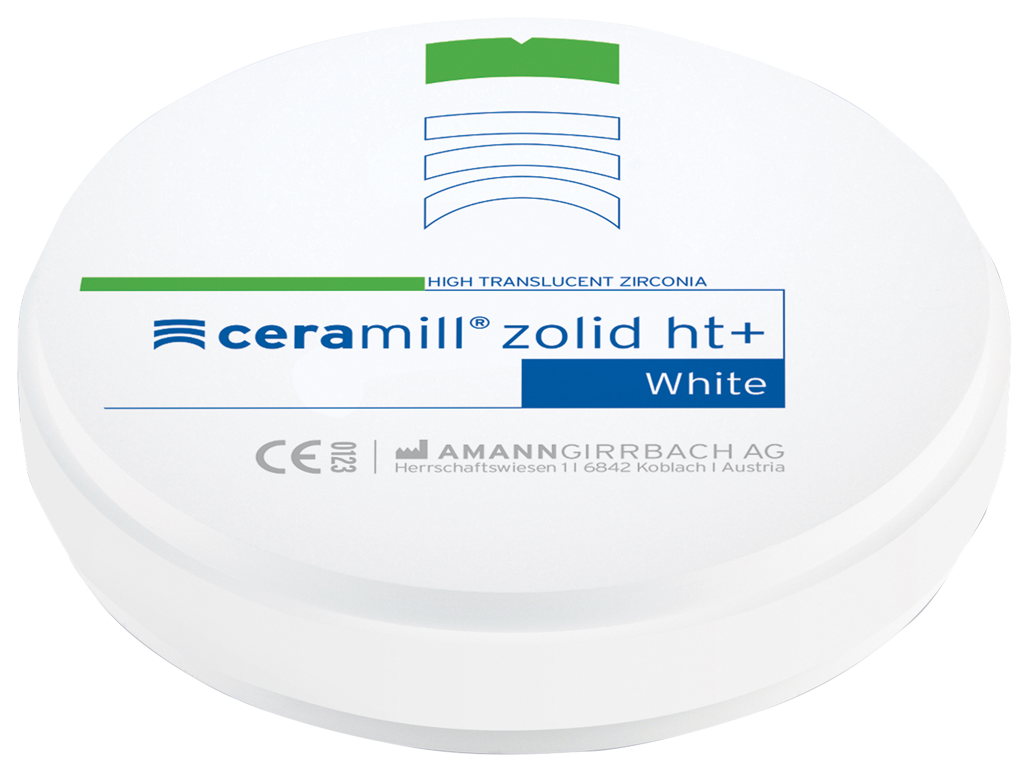 Ceramill zolid HT+ white (x98 mm)